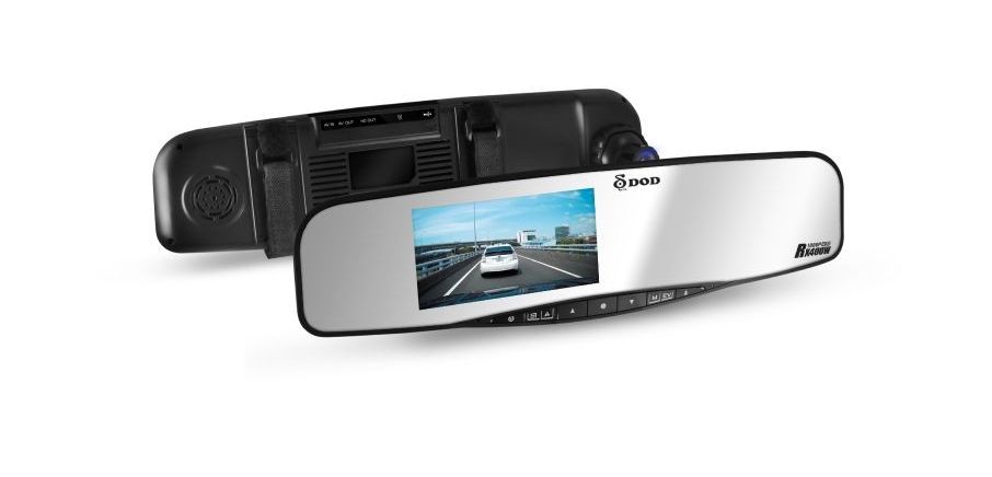 Wideo-rejestrator z lustrem RX400W dla poprawy bezpieczeństwa jazdy